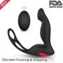 Rechargeable Massager Electronic for Relaxation Massaging with Multiple Vibrating Speed and Patterns Waterproof Silicone Plug for Body Massage 12 Functions with Wireless Remote Control