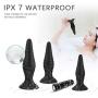 Butt Plug Training Set Anal Plugs Vibrator Trainer Kit Prostate Massager Sex Toys for Beginners Advanced