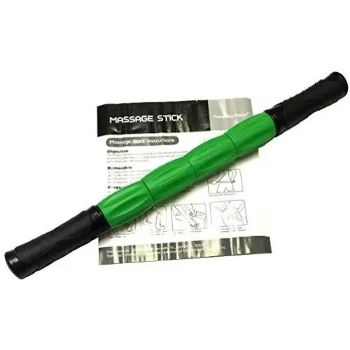 Therapist’s Choice® Muscle Roller Massage Stick 2000, 18.5” Long, with Antiskid Rubber Curved Handle and Solid Stainless Steel core. Reducing Muscle Soreness & Tightness Before and After Exercise Therapist’s Choice® Muscle Roller Massage Stick 2000, 18.5” Long, with Antiskid Rubber Curved Handle and Solid Stainless Steel core. Reducing Muscle Soreness & Tightness Before and After Exercise
