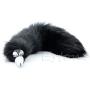 EA-STONE Stainless Steel Bǜtt-Plǚg,Funny Love Faux Fox Tail Butt Backyard Stopper,Cosplay Costumes for Women