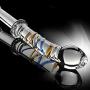 Medical-Grade Crystal Glass Huge Double Head Glass Stick for Women Men Back and All Over Body Deep Tissue Muscle Therapy