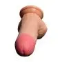 Realistic Big Dildo Double Layered 8.07 Inch Silicone Cock, Width Diameter 1.97 Inch, G Spot Dildo Penis Toy Premium Liquid Silicone Penis Dong with Suction Cup, Female Sex Toy