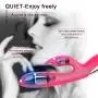 Acvioo Handheld Cordless Wand Massager,Whisper Quiet Waterproof USB Rechargeable Powerful 10 Mode to Relieve Muscle Soreness