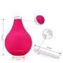 Greenpinecone 225ML (8oz) Clean Stream Enema Bulb Anal Douche Vaginal Douche Enema Cleaner for Men and Women with 2 Replaceable Nozzle, Rose
