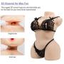 Y-NOT 3D Realistic Lifelike Sex Doll Male Masturbator Sex Toy with Heating Rod, for Realistic Anal, Breast, Vagina Sex, FDA Approved High Quality Silicone Flesh