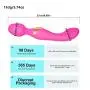 G-Spot Waterproof USB Rechargeable Dual Motors Dildo Vibrator for Clitoral Stimulator, 10 Powerful Vibrations for Wand Massager Stick, Adult Sex Toys for Women Men Male Female Couples Play, Pink G-Spot Waterproof USB Rechargeable Dual Motors Dildo Vibrator for Clitoral Stimulator, 10 Powerful Vibrations for Wand Massager Stick, Adult Sex Toys for Women Men Male Female Couples Play, Pink