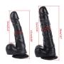 BUBUCAST 1PCS Strapless Did Llo Suction Cup Big Realistic for Women for Beginner