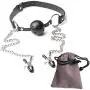 Vimbo Women Body Chains - Entertainment Chain Clip Combination Nipple Clip with Fun Ball - Adjustable Clip with Gray Storage Bag (25.6) Vimbo Women Body Chains - Entertainment Chain Clip Combination Nipple Clip with Fun Ball - Adjustable Clip with Gray Storage Bag (25.6)