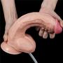 10 inch Realistic Squirting Dildo Ejaculating Dildo with Enema Bulb,Big Anal Dildo Strap on Huge Dildo Suction Cup Dildo (Dildo)