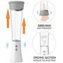 Useful Powerful Electric Handheld Pump Chargeable Body Massager Toy for Men