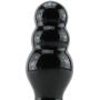 Doc Johnson Titanmen - Master Tool #4 - Triple Ripple Plug - 6.6 in. Long and 2.6 in. Wide - Prostate Stimulating Anal Toy - Butt Plug