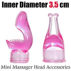 6 Style Silicone Accessories Attachments for Handheld Massager