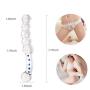Sexbaby Glass Dildo Crystal Anal Plug Personal Massager for G-Spot Stimulation, 9.6 Ounce