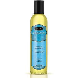 Kama Sutra Aromatic Sensual Massage Oil Serenity 8 Fl Oz, 8 Fluid Ounce