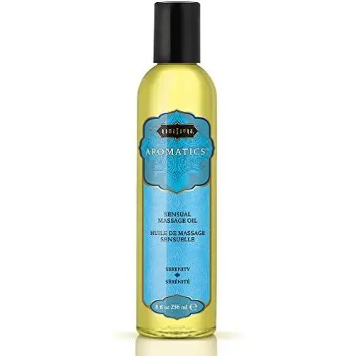 Kama Sutra Aromatic Sensual Massage Oil Serenity 8 Fl Oz, 8 Fluid Ounce