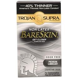 Trojan Supra Lubricated, 6 Count