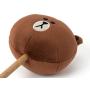LINE FRIENDS Muscle Massage Stick - Brown Character Massager for Back Shoulder Neck Pain Therapy