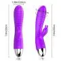 Cordless Quiet Dual Motor 30 Vibration Wireless Pleasure USB Rechargable Soft Waterproof Vi-bration Relax The Pressure Multi-Functional Massage Mode (Purple) Cordless Quiet Dual Motor 30 Vibration Wireless Pleasure USB Rechargable Soft Waterproof Vi-bration Relax The Pressure Multi-Functional Massage Mode (Purple)