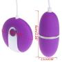 WEI EI Strong Remote Control Waterproof Vib for Women (Purple)