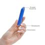 We-Vibe Tango, Rechargeable Bullet Vibe with Precision tip for Clitoral Stimulation, Blue + 30 ml We-Vibe Lube