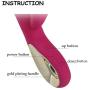 G Spot Rabbit Vibrator Clitoris Stimulation, EVERFUN Waterproof Dildo Vibrator Clit Stimulator with 10 Vibration Modes Quiet Dual Motor for Women Rechargeable (Pink)
