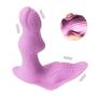 Qbyoop Vibrations Plug USB Rechargable Waterproof Wireless Vibration Electric Massage for Women Vibrating Egg Remote Vibration Plug 10 Frequency Multi-Functional Waterproof