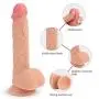 Vibrating Realistic Dildo Vibrator with 360° Rotation and Thrusting, Adorime Silicone G-Spot Dildos with Strong Suction Cup and Wireless Remote Control - Rechargeable Waterproof Sex Toys for Women