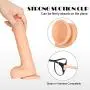Realistic Dildo Thrusting G spot Remote Control Vibrator with Strong Suction Cup for Hand-Free Sex, Loverbeby Silicone Vibrant Penis Rechargeable Waterproof Anal Vibrating Membrum for Women and Men