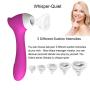 CHEVEN Clitoral Sucking Vibrator, G Spot Clit Dildo Vibrators for Women with Suction & Vibration, Waterproof Clitoral G Spotter Nipple Stimulator Toys for Women Adult Sex Toys for Women and Couples