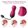 Sexy Slave Waterproof 10X Rechargeable Wireless Remote Bullet Vibrator - Vibrating Egg, Rose and Black