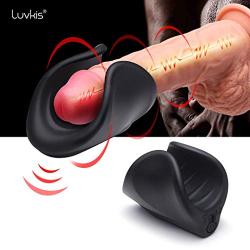 Vibrant Portable Massage Tool for Male Master-bation Self Pleasure, Mini Wand Massager with 10 Speed Waterproof & Rechargeable Handheld Massage Toy