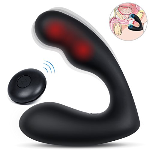 ZEMALIA Wireless Warming Male Anal Plugs with Remote Control for Gay Masturbation, Powerful Waterproof Healthy Prostate to Relief prostatosis of Men, New SM P spot Sex Toys for Couple