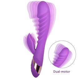 Cob G Spot Vibrator Rechargeable Dildo 12 Vibration Modes Clitoris Stimulator Handheld Wand Massager