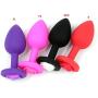 Guiseniour Back Trainer Silicone Rose Plugs Stimulation for Starter Beginner Men Women Have Fun Adult Toys