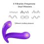 Iball Rabbit Vibrator, APP Controlled Butterfly Vibrator, G Spot Vibrating Wand Massager with Dual Motors, Quiet Personal Clitoris Stimulator Vibrating Dildo for Women Masturbation Couples