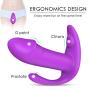 Electric Wireless 9-Speed Wearable Dual Motor Vib Waterproof Invisible C-Msager Rechargeable G-Stimulator Remote Control for Women Couples Best Gift Tshirt
