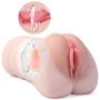 Male Masturbators Sex Toys, Diana Pocket Pussy 3D Realistic Vagina Masturbator Adult Toys Close-Ended Stroker Built-in Cock Ring Sexual Exerciser for Man Masturbation