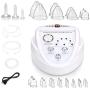 Portable Breast Enlargement Vacuum Pump Body Massager Lymph Drainage Anti-Cellulite Scraping Cupping Therapy Beauty Enlargement Machine
