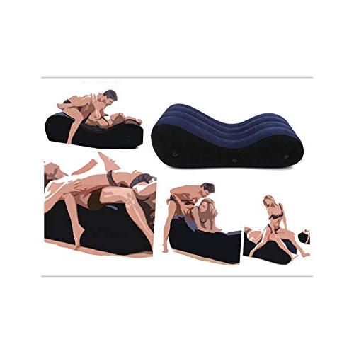 Inflatable Multifunctional Sofa - Portable Magic Cushion Ramp Body Pillow Inflatable Furniture Lounger for Couples Position