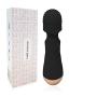 Mini Wand Massager - 12 Frequency Mode Rechargeable Wireless Waterproof Small Massager - Family Health Handheld Sports Massage Equipment and Gifts (Black) Mini Wand Massager - 12 Frequency Mode Rechargeable Wireless Waterproof Small Massager - Family Health Handheld Sports Massage Equipment and Gifts (Black)