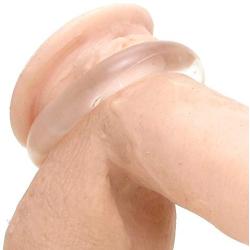 Thick Heavy Duty Jelly Cock Ring (Clear) Stronger & Harder Erection!