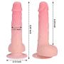 8 Inch High Quality Electronic Vibrating Lifelike Handsfree Wireless Waterproof Massage Women Adult Toys