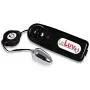 LeLuv Vibrator Mini Silver Bullet Retractable Wire Multi-Speed Massager Egg