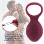 Cock Ring Vibrator Silicone Penis Ring Premium Stretchy Longer Harder Stronger Erection Sex Toy with 10 Vibration Modes Adult Toy for Male Couples