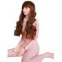 DXWMALE 160Cm Sitting Inflatable Sex Doll Lifelike 3D Face Eyes Lifelike Artificial Vagina Realistic Anus Sexy Breast Big Silicone Sex Doll