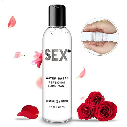 Water Based Lube Personal Natural Lubricant for Women Men Couples Smooth and Slippery Long Lasting – 8 oz - Lubricants Made in The USA Water Based Lube Personal Natural Lubricant for Women Men Couples Smooth and Slippery Long Lasting – 8 oz - Lubricants Made in The USA