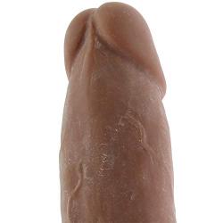 Nasstoys Real Cocks Dual Layered, No.7 Brown, 8.5 Inch