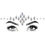 SHINEYES 6 Pcs Music Festival Face Jewels, Rhinestone Rave Face Gems Glitter,Crystal Birthday Party Festival Face Sticker, Eyes Face Body Temporary Tattoos for Festival Party