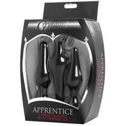 GreyGasms Apprentice 3 Piece Silicone Anal Trainer Set
