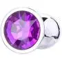 BDSM Anal Plug 3 Pcs Luxury Jewelry Design Butt Plug Fetish Stainless Steel Sex Toy Large+Medium+Small Anal Stimulation Toy for Unisex Masturbation (Purple) BDSM Anal Plug 3 Pcs Luxury Jewelry Design Butt Plug Fetish Stainless Steel Sex Toy Large+Medium+Small Anal Stimulation Toy for Unisex Masturbation (Purple)